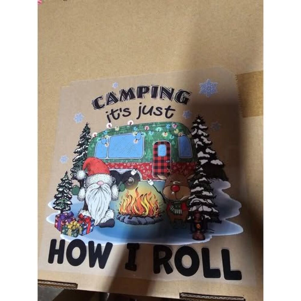 Christmas Heat Transfers 6 pieces